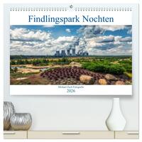 Der Findlingspark in der Lausitz (hochwertiger Premium Wandkalender 2026 DIN A2 quer), Kunstdruck in Hochglanz