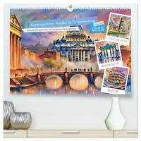 Verwunschene Städte in Traumwelten (hochwertiger Premium Wandkalender 2025 DIN A2 quer), Kunstdruck in Hochglanz