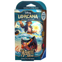 Disney Lorcana TCG: Azurite Sea - Amber and Ruby Deck (Englisch)