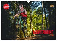 Mountainbike Action (Wandkalender 2025 DIN A3 quer), CALVENDO Monatskalender