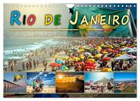 Rio de Janeiro, Stadt des Sonnenscheins (Wandkalender 2026 DIN A4 quer), CALVENDO Monatskalender