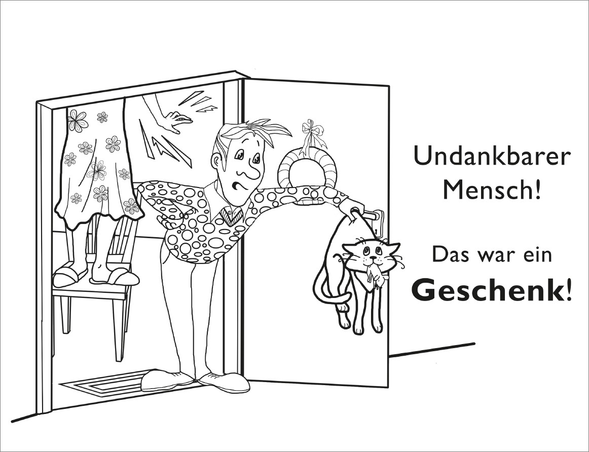 Beispielinhalt (Bild) Freche Katzen