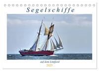 Vorderes Coverbild Segelschiffe auf dem Limfjord (Tischkalender 2025 DIN A5 quer), CALVENDO Monatskalender