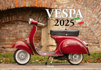 Vorderes Coverbild Vespa Kalender 2025
