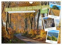 Die Eifel und das Hohe Venn (Wandkalender 2025 DIN A4 quer), CALVENDO Monatskalender