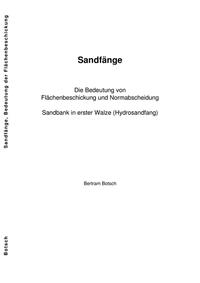 Sandfänge, Die Bedeutung von Flächenbeschickung und Normabscheidung