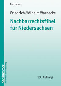 Vorderes Coverbild Nachbarrechtsfibel für Niedersachsen