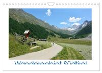 Wandergebiet Südtirol (Wandkalender 2026 DIN A4 quer), CALVENDO Monatskalender