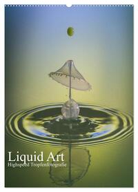Liquid Art, Highspeed Tropfenfotografie (Wandkalender 2026 DIN A2 hoch), CALVENDO Monatskalender