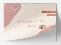 Vorderes Coverbild Familienkalender 2024