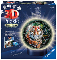 3D Puzzle-Ball Raubkatzen