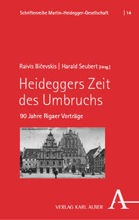 Vorderes Coverbild Heideggers Zeit des Umbruchs