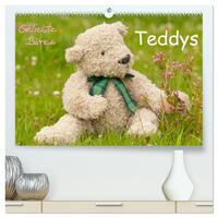 Geliebte Bären - Teddys (hochwertiger Premium Wandkalender 2026 DIN A2 quer), Kunstdruck in Hochglanz
