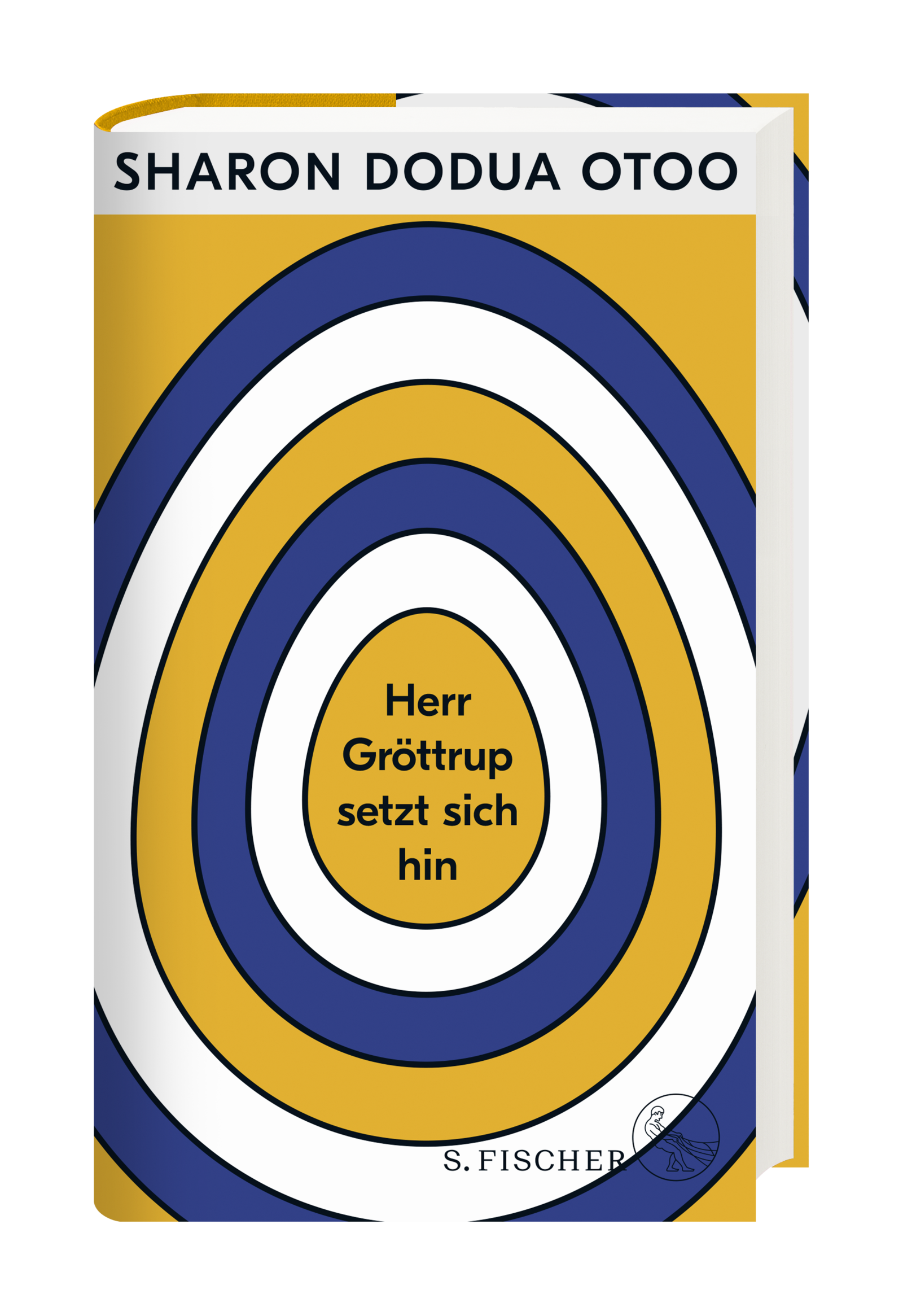 Herr Gröttrup setzt sich hin