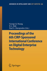 Vorderes Coverbild Proceedings of the 6th CIRP-Sponsored International Conference on Digital Enterprise Technology