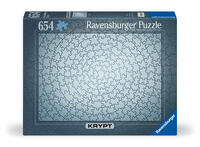 Erwachsenenpuzzle 654 Teile - Krypt silber