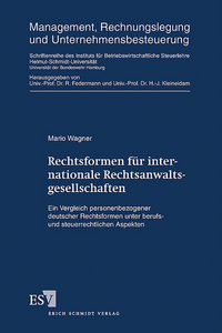 Vorderes Coverbild Rechtsformen für internationale Rechtsanwaltsgesellschaften
