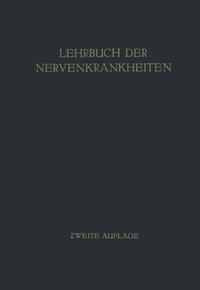 Vorderes Coverbild Lehrbuch der Nervenkrankheiten