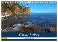 Great Lakes - Die großen Seen (Wandkalender 2026 DIN A4 quer), CALVENDO Monatskalender