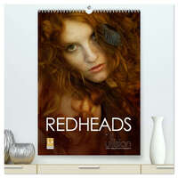 Vorderes Coverbild REDHEADS (hochwertiger Premium Wandkalender 2026 DIN A2 hoch), Kunstdruck in Hochglanz