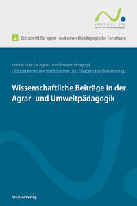 Vorderes Coverbild Zeitschrift für agrar- und umweltpädagogische Forschung 2