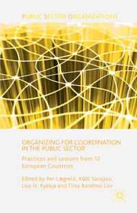 Vorderes Coverbild Organizing for Coordination in the Public Sector