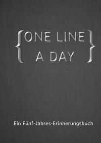 ONE LINE A DAY - Ein Fünf-Jahres-Erinnerungsbuch