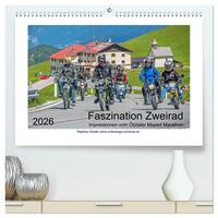 Faszination Zweirad - Impressionen vom Ötztaler Moped Marathon (hochwertiger Premium Wandkalender 2026 DIN A2 quer), Kunstdruck in Hochglanz