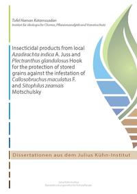 Insecticidal products from local Azadirachta indica A. Juss and Plectranthus glandulosus Hook for the protection of stored grains against the infestation of Callosobruchus maculatus F. and Sitophilus zeamais Motschulsky