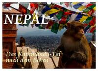 Nepal-Das Kathmandu-Tal nach dem Beben (Wandkalender 2026 DIN A3 quer), CALVENDO Monatskalender