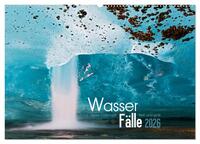 Wasserfälle klein und groß (Wandkalender 2026 DIN A2 quer), CALVENDO Monatskalender
