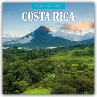 Costa Rica 2026 – 16-Monatskalender