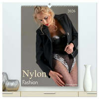 Nylon Fashion mit Elischeba Wilde (hochwertiger Premium Wandkalender 2026 DIN A2 hoch), Kunstdruck in Hochglanz