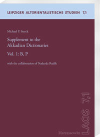 Supplement to the Akkadian Dictionaries