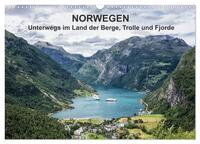 Norwegen - Unterwegs im Land der Berge, Trolle und Fjorde (Wandkalender 2026 DIN A3 quer), CALVENDO Monatskalender