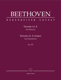 Sonate für Klavier A-Dur op. 101