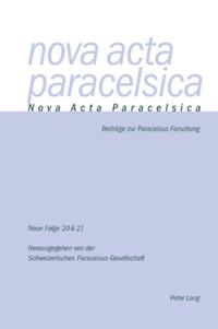 Nova Acta Paracelsica 20/21