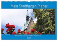 Mein Stadthagen Planer (Wandkalender 2025 DIN A2 quer), CALVENDO Monatskalender