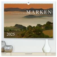 Unterwegs in den Marken (hochwertiger Premium Wandkalender 2025 DIN A2 quer), Kunstdruck in Hochglanz