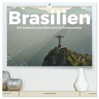 Vorderes Coverbild Brasilien - Eine beeindruckendes Land in Südamerika. (hochwertiger Premium Wandkalender 2025 DIN A2 quer), Kunstdruck in Hochglanz