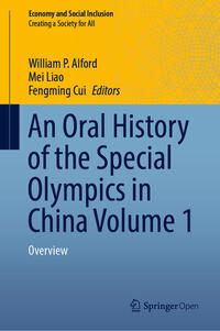 Vorderes Coverbild An Oral History of the Special Olympics in China Volume 1