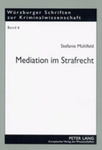 Vorderes Coverbild Mediation im Strafrecht