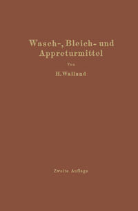 Vorderes Coverbild Kenntnis der Wasch-, Bleich- und Appreturmittel
