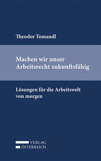 Vorderes Coverbild Machen wir unser Arbeitsrecht zukunftsfähig