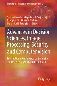 Advances in Decision Sciences, Image Processing, Security and Computer Vision