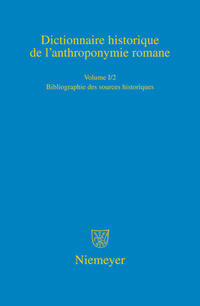 Bibliographie des sources historiques