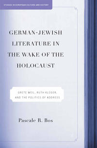 Vorderes Coverbild German-Jewish Literature in the Wake of the Holocaust