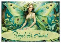 Flügel der Anmut (Tischkalender 2025 DIN A5 quer), CALVENDO Monatskalender