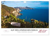 Auf den Liparischen Inseln (Wandkalender 2025 DIN A4 quer), CALVENDO Monatskalender