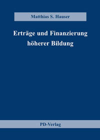 Erträge und Finanzierung höherer Bildung